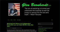 Desktop Screenshot of glenbarnhardt.com