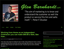 Tablet Screenshot of glenbarnhardt.com